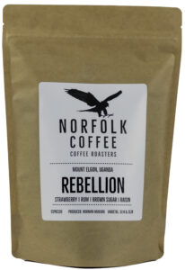 Bag of Rebellion espresso coffee