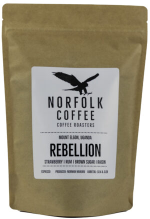 Bag of Rebellion espresso coffee