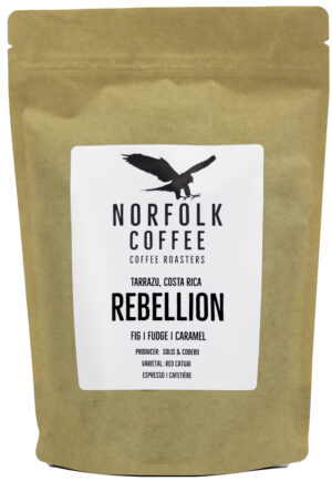 Bag of Rebellion espresso coffee