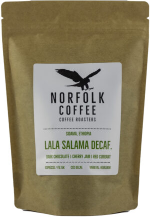 Bag of Lala Salama Decaf. coffee