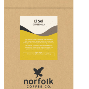 El Sol coffee bag