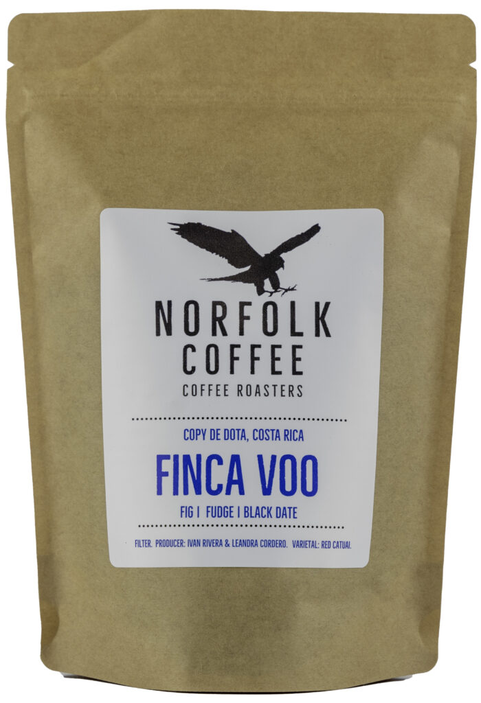 Bag of Finca Voo coffee