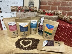 Coffees included in the Norfolk Coffee Roasters Choice Tasting Pack