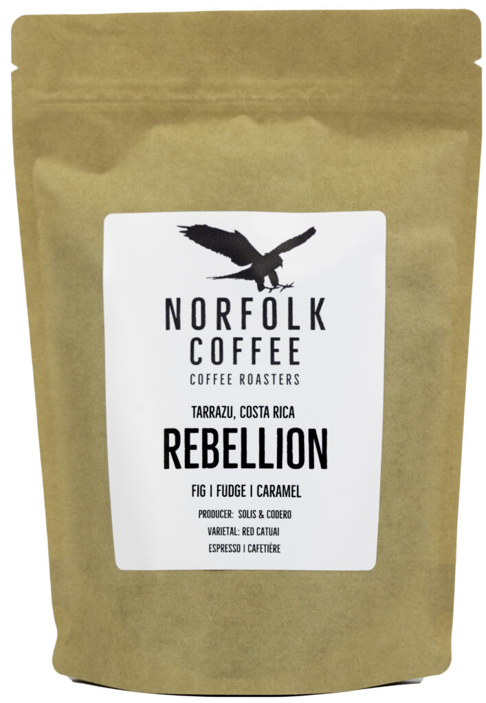 Bag of Rebellion espresso coffee