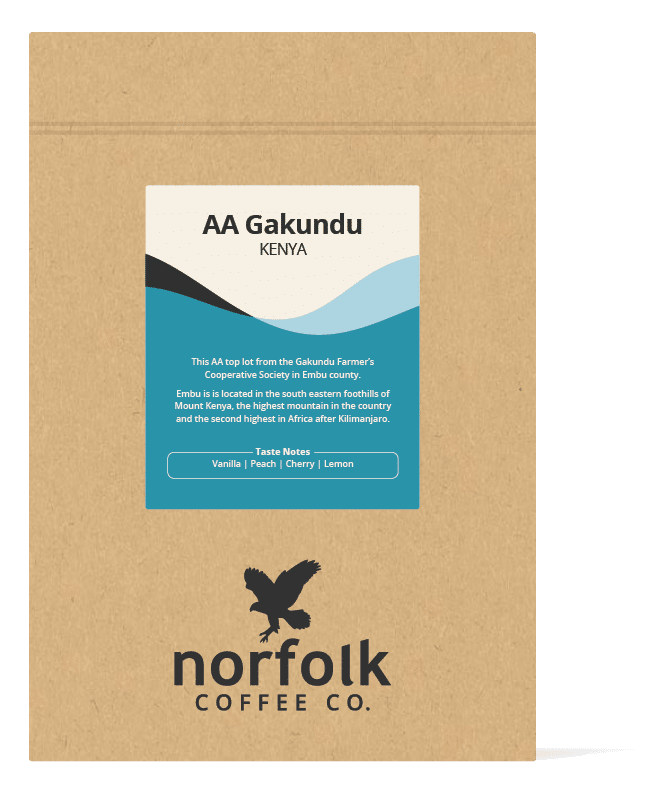 AA Gakundu coffee bag
