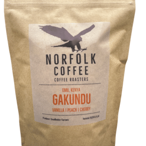 Bag of Gakundu coffee