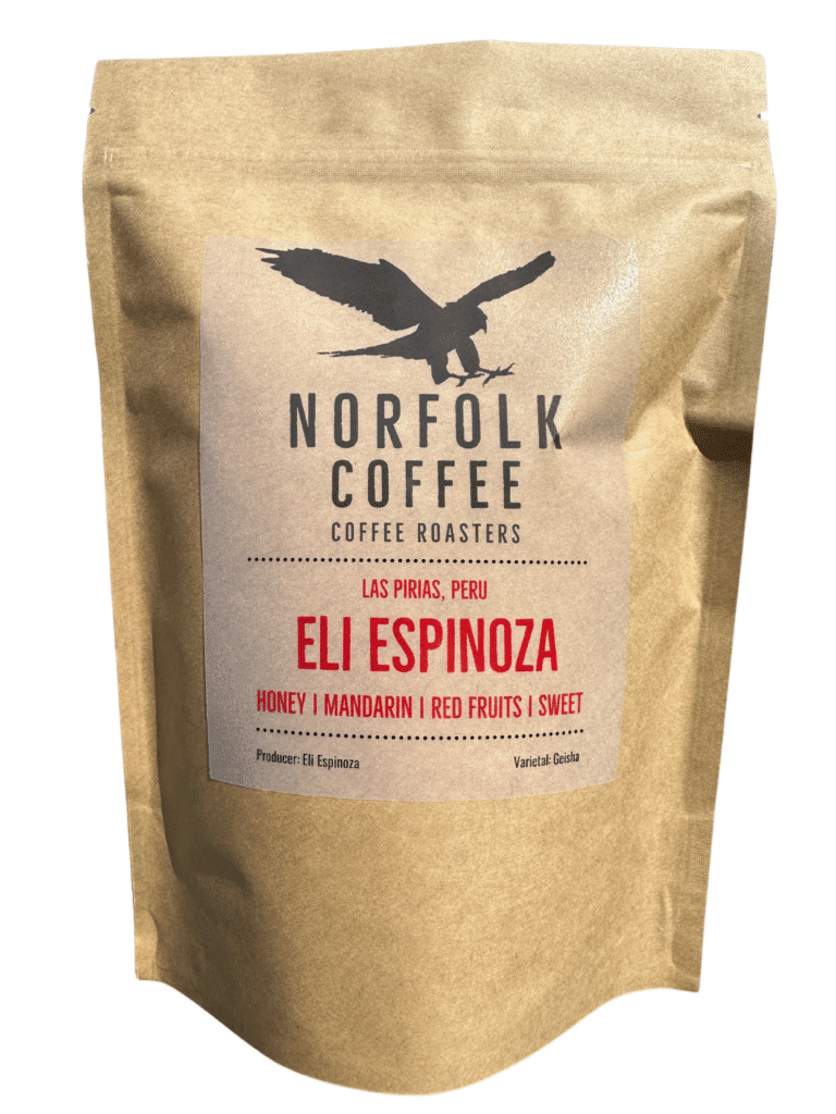 Bag of Eli Espinoza coffee